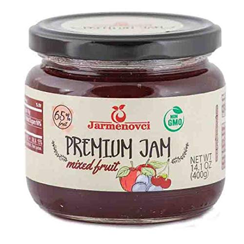 Premium GMP Certified Natural Mixed Fruit Jam - 400g | Delicious Spread for Toast, Pancakes, Yogurt & Desserts