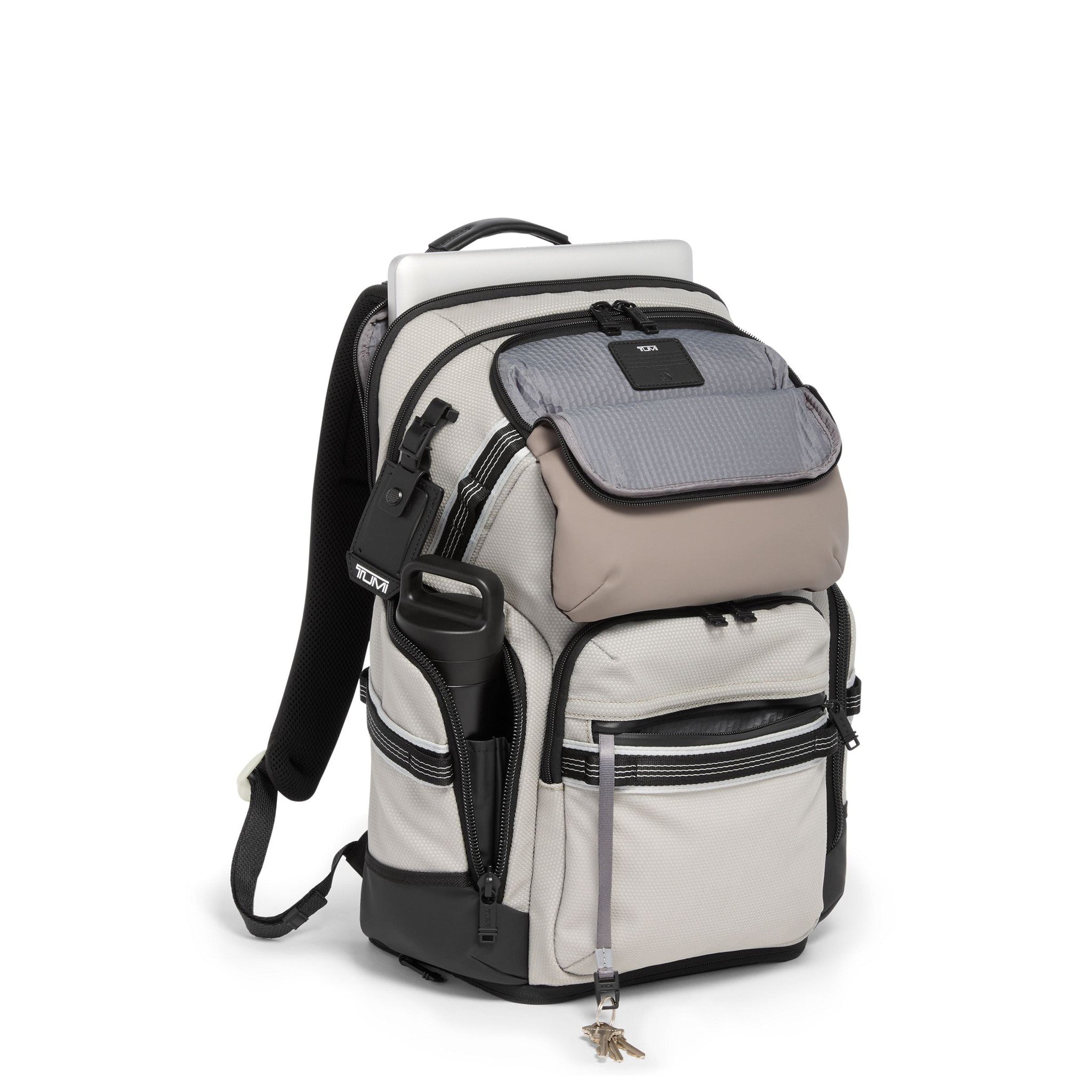 TUMI Alpha Bravo Nomadic Backpack - Durable Travel Backpack for Men & Women, Water-Resistant Laptop Backpack with USB Charging Port - Perfect for Business Trips, Commuting & Outdoor Adventures
