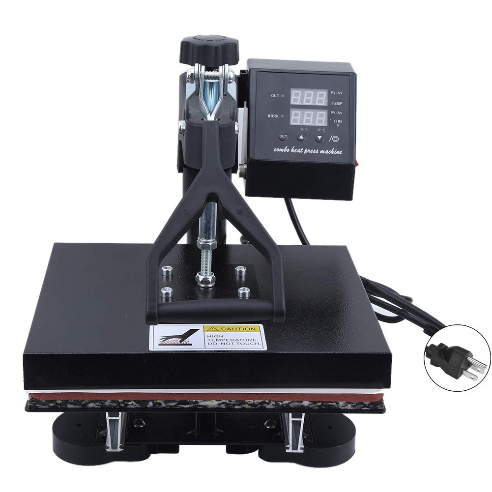 **Professional 360° Swing Away Heat Press Machine for T-Shirts – Digital Dual-Display High Pressure Sublimation Transfer Press – Perfect for DIY Custom Apparel, Mugs, Hats & More**    *(Ideal for Home Businesses, Crafting, & Personalized Gift Making)*