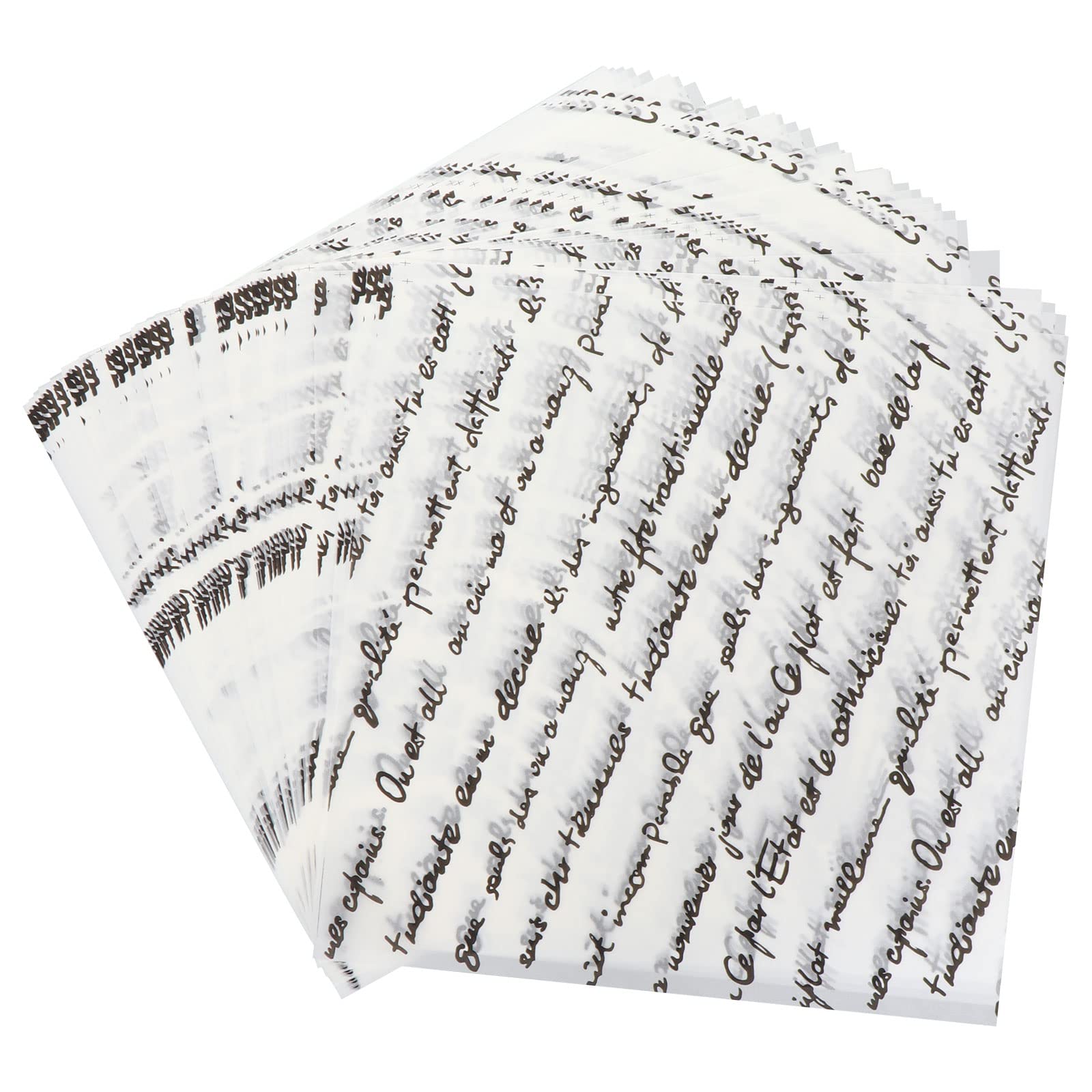 Angoily 50 Sheets Premium Burger Wrapping Paper - Waterproof, Creative Plate Paper for BBQ, Picnics & Party Food Presentation