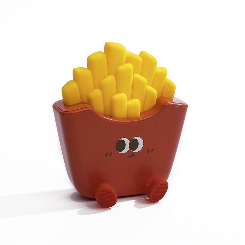 Adorable French Fry Night Light - LED USB Desk Lamp for Kids Room, Bedroom, Nursery | Perfect for Nighttime Reading, Decor, and Gifts