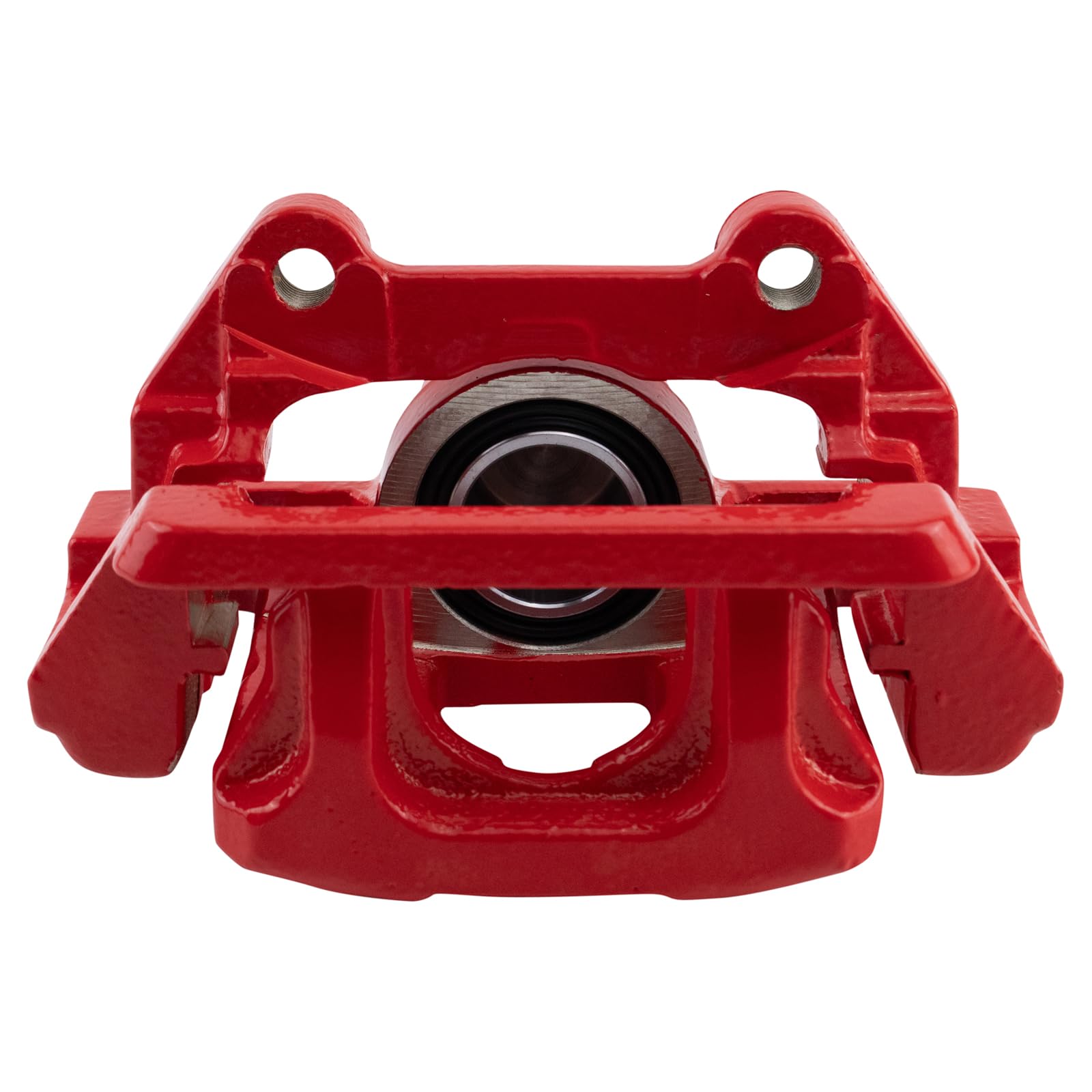 TRQ Red Rear Performance Brake Caliper Set - Compatible with 2009-2015 Honda Pilot | High-Performance Braking for SUVs & Off-Road Adventures