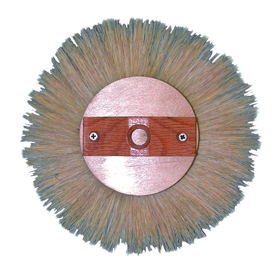 Magnolia Brush CF-10 Plywood Crowsfoot Texture Round Brush - 8