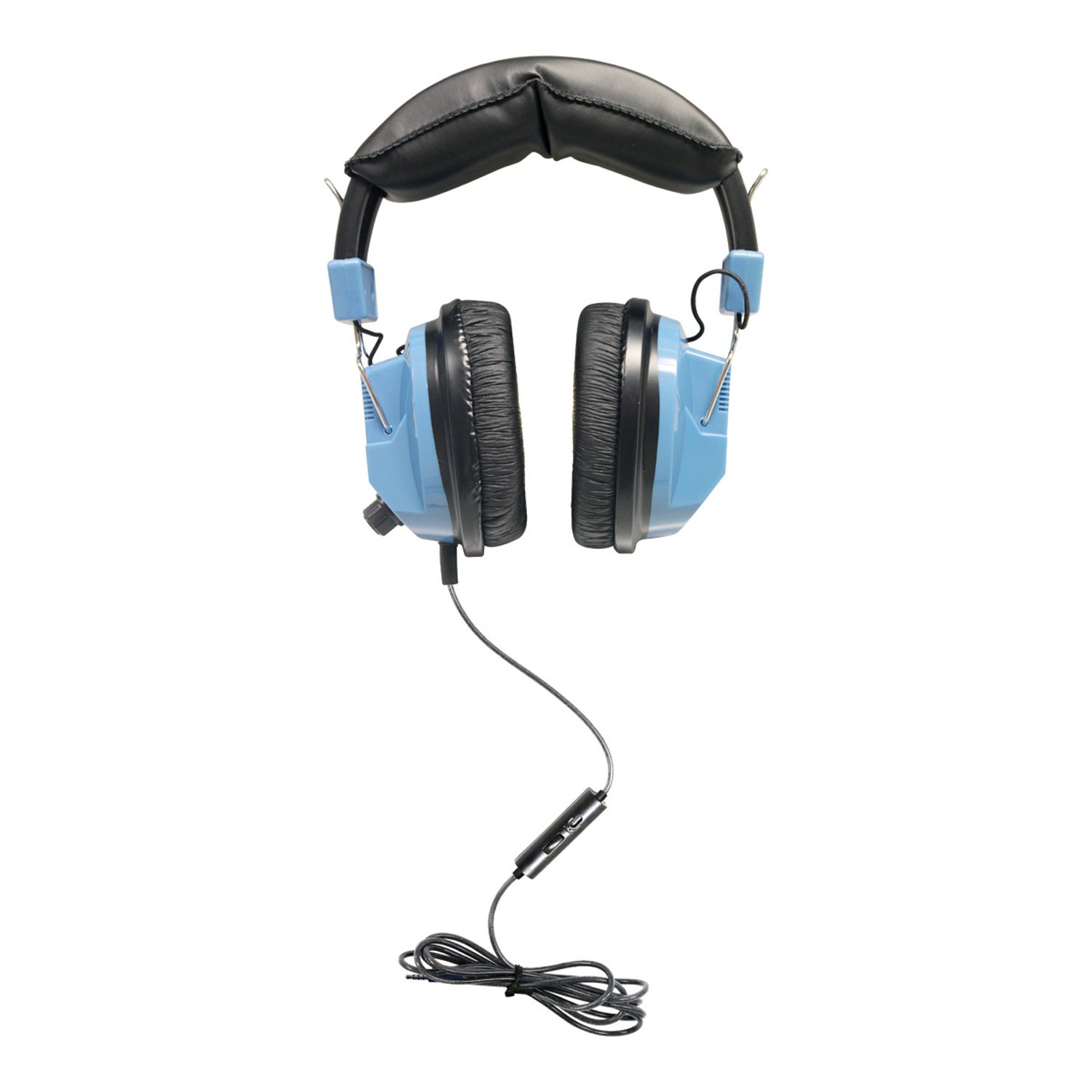 HamiltonBuhl HECSCAMV Deluxe Headset with In-Line Microphone - Noise Cancelling Headphones for Online Classes, Gaming & Remote Work