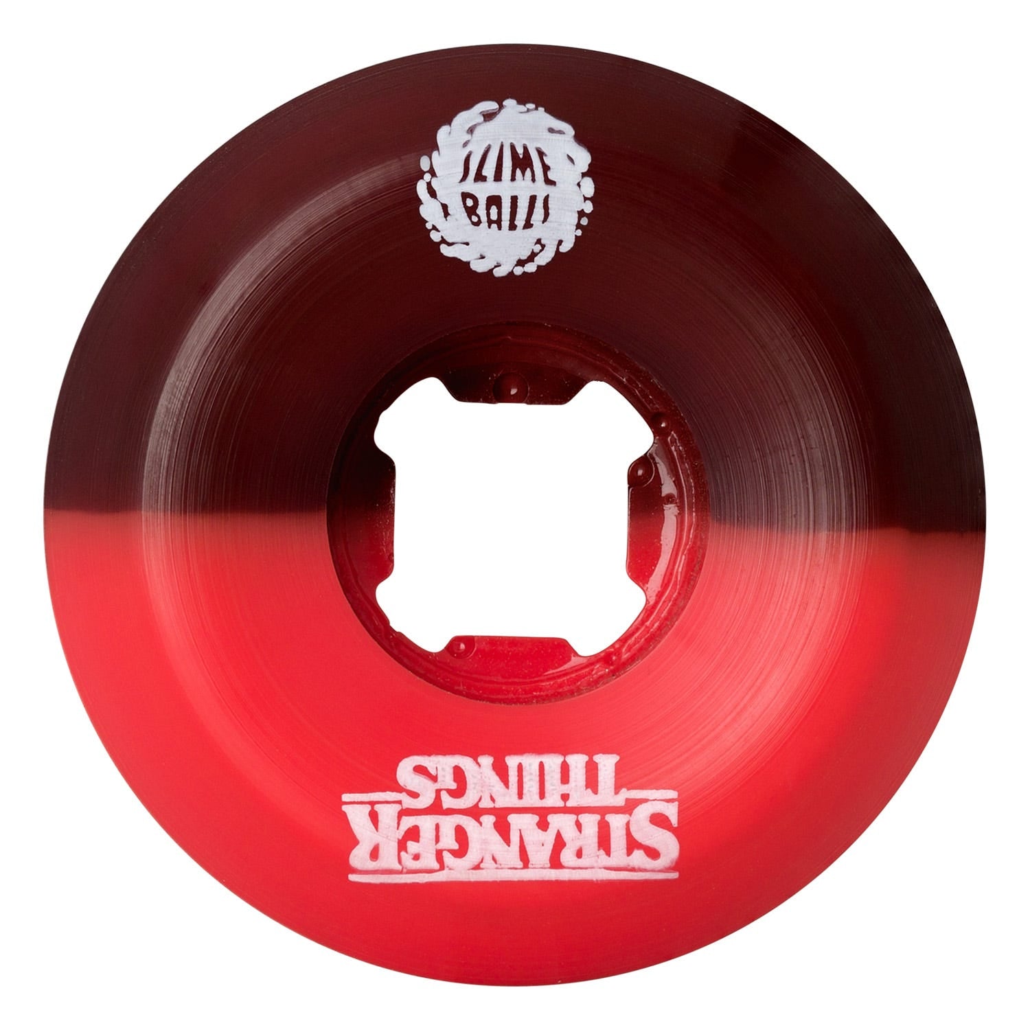 Stranger Things Slime Balls - 54mm Red/Black Vomit Wheels for Skateboards - Perfect for 99a Hardness Skate Wheels & 80s Retro Style Skating