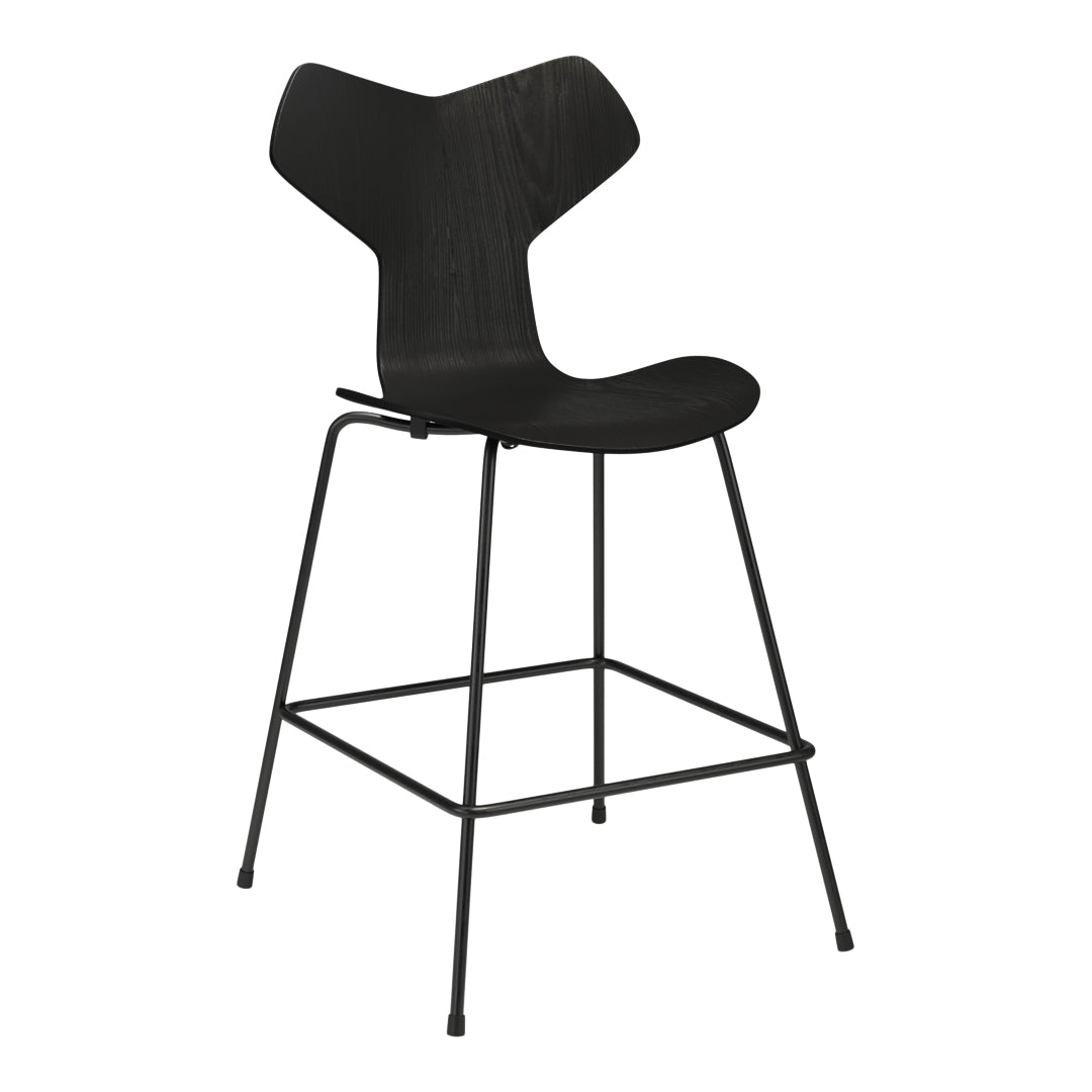 Grand Prix Counter Chair 3138 - Modern Bar Stool with Swivel Seat for Kitchen Island, Breakfast Bar & Home Decor - Adjustable Height & Comfortable Back Support