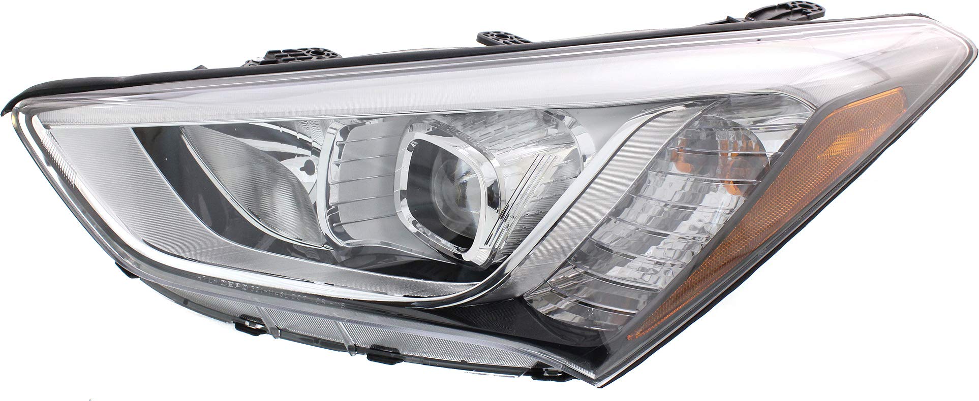 2013-2016 Hyundai Santa FE LED Headlight Assembly - Left Side (LH) Replacement for Improved Night Visibility - Perfect for Off-Roading & Daily Commuting