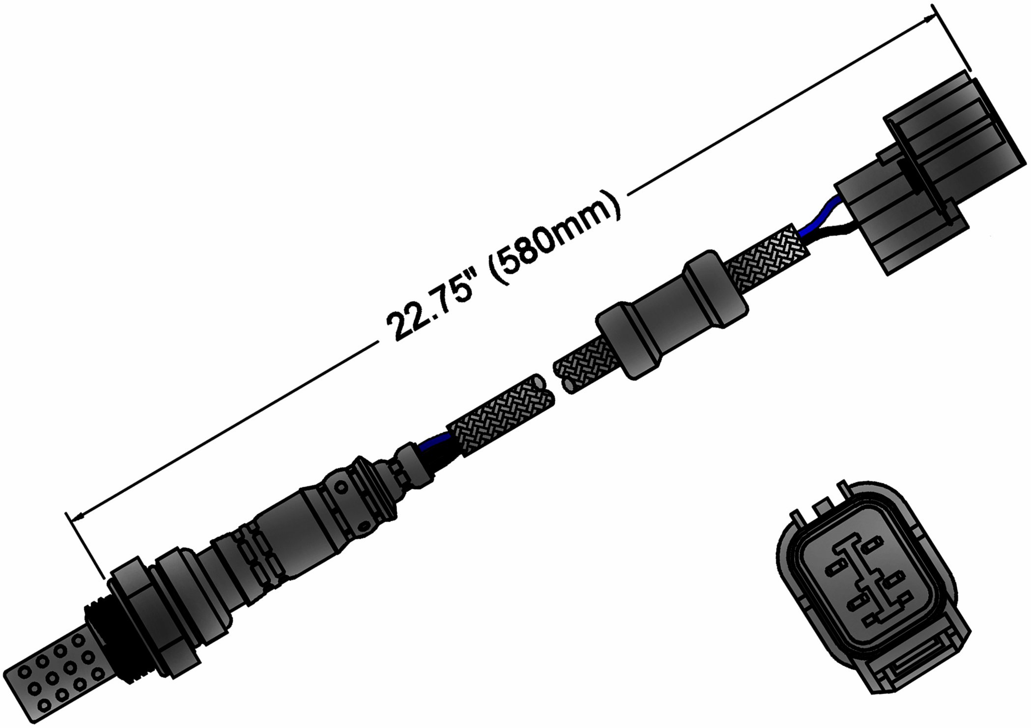 ACDelco Gold 213-1383 Heated Oxygen Sensor - Compatible with GM Vehicles - Improves Fuel Efficiency & Emissions - Perfect for Engine Performance Upgrades & Auto Repairs