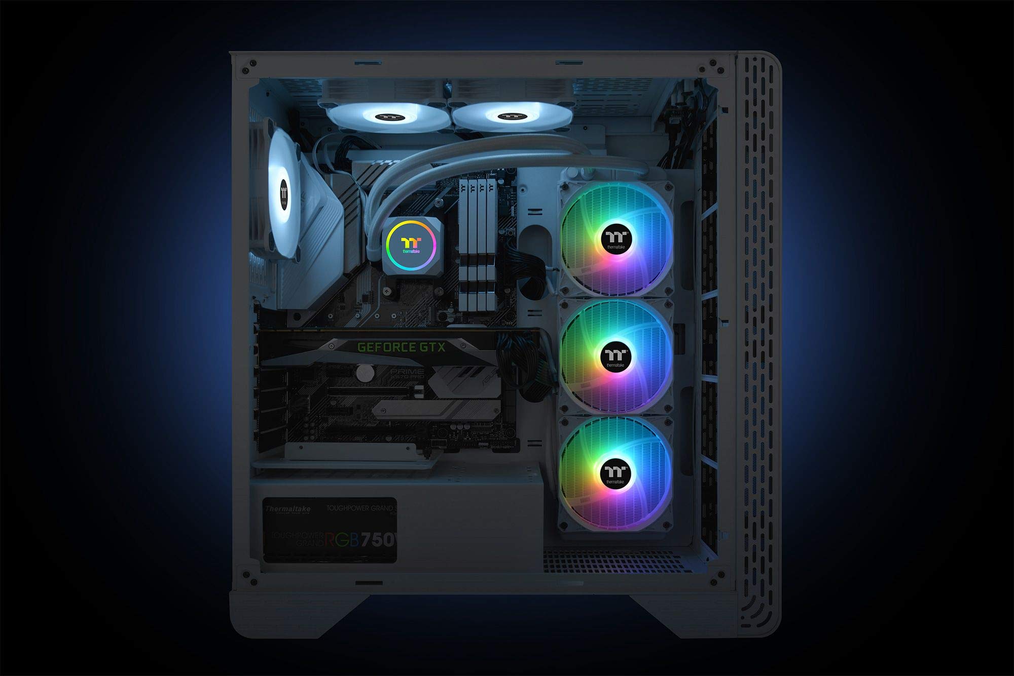 Thermaltake TH360 ARGB Sync Snow Edition AIO Liquid Cooler - High Performance RGB CPU Cooler for Gaming PC, Workstation & Overclocking
