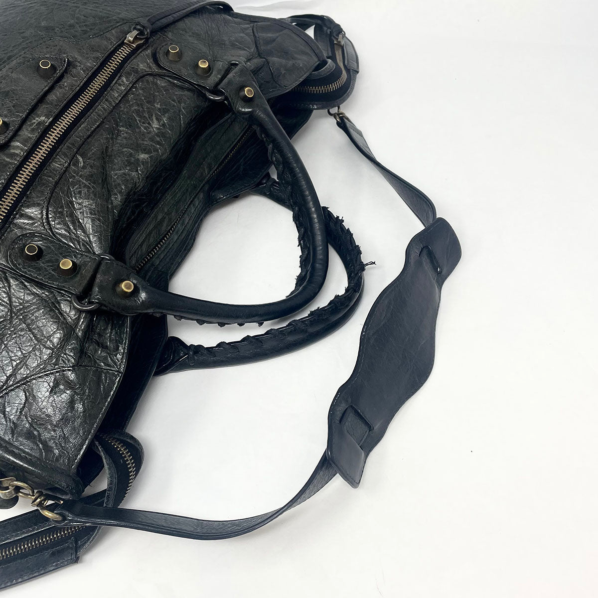 Balenciaga Motocross Classic City Handle Bag - Luxury Designer Crossbody Bag for Women | Perfect for Daily Use, Travel & Night Out