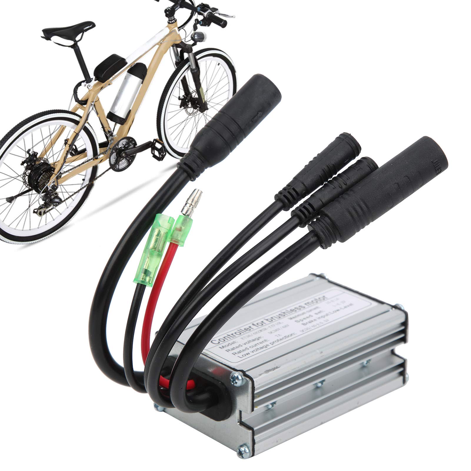 VGEBY Universal 6 Tubes 36V/48V KT-15A DC Motor Speed Controller - Stable Low Current Conversion for E-Bike, Scooter & Electric Vehicles | Perfect for DIY Projects & Motor Upgrades