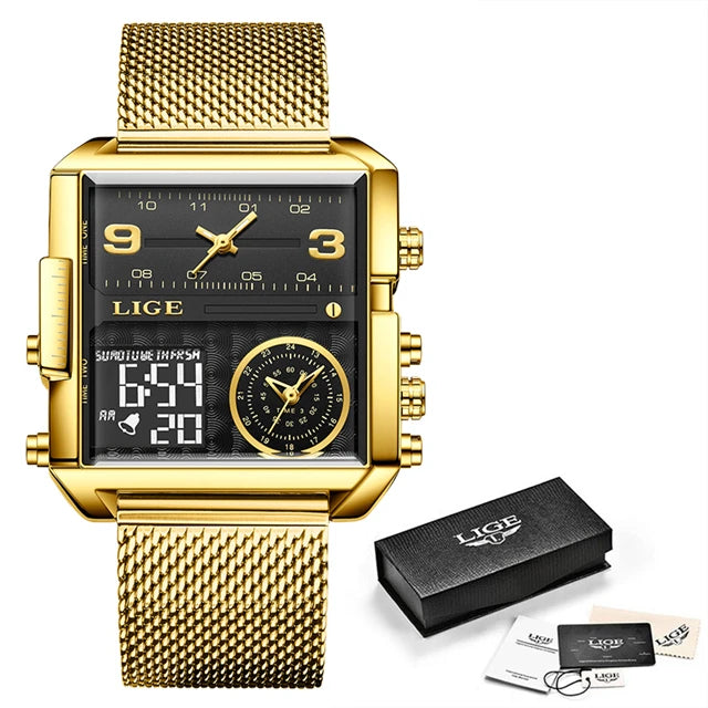 Master of Time Watch - Premium Luxury Men's & Women's Analog Wristwatch - Perfect for Business, Formal Events & Everyday Wear