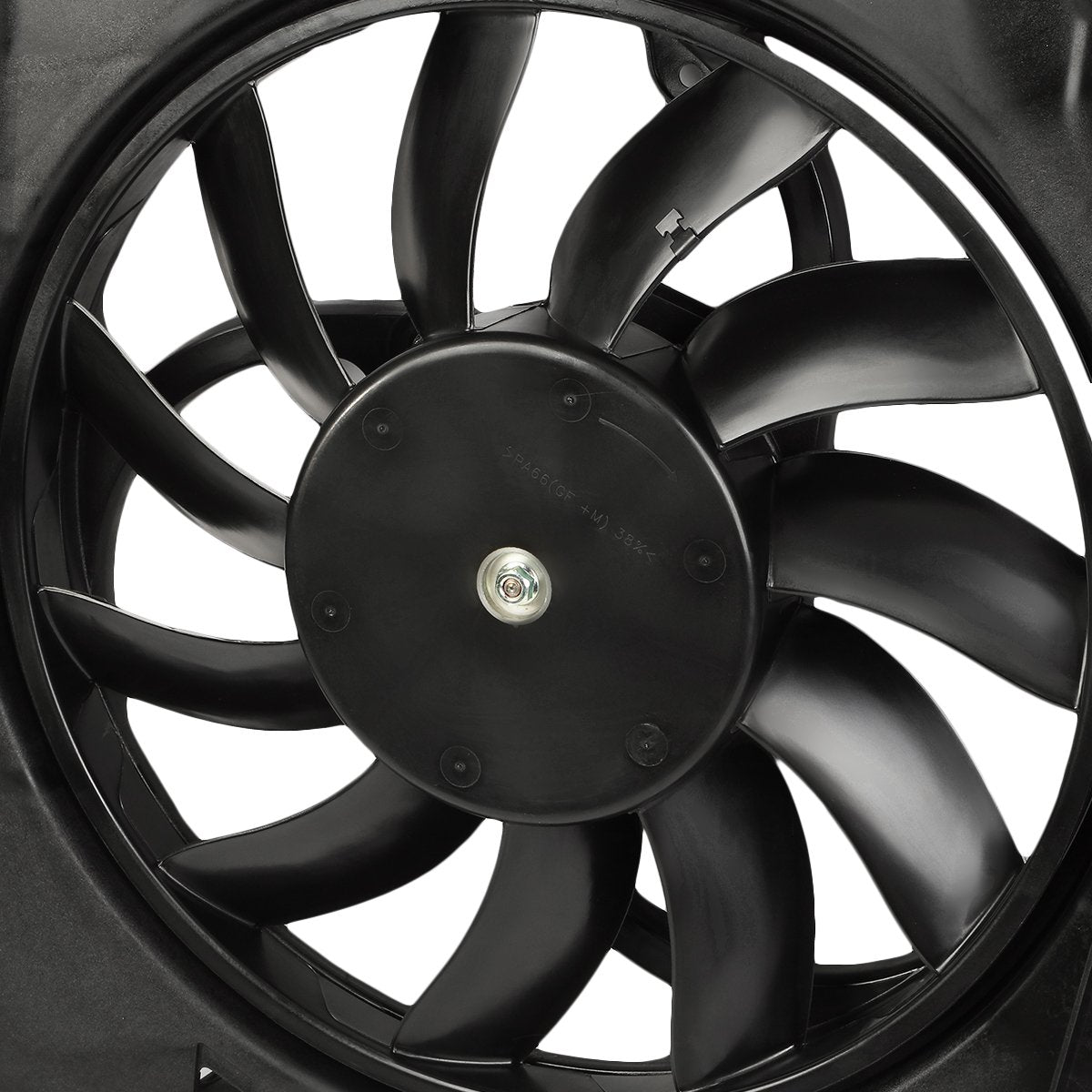 2007-2008 Ford Escape 2.3L Radiator Cooling Fan Assembly Replacement Part FO3115167 - Perfect for Engine Cooling System Repair & Maintenance