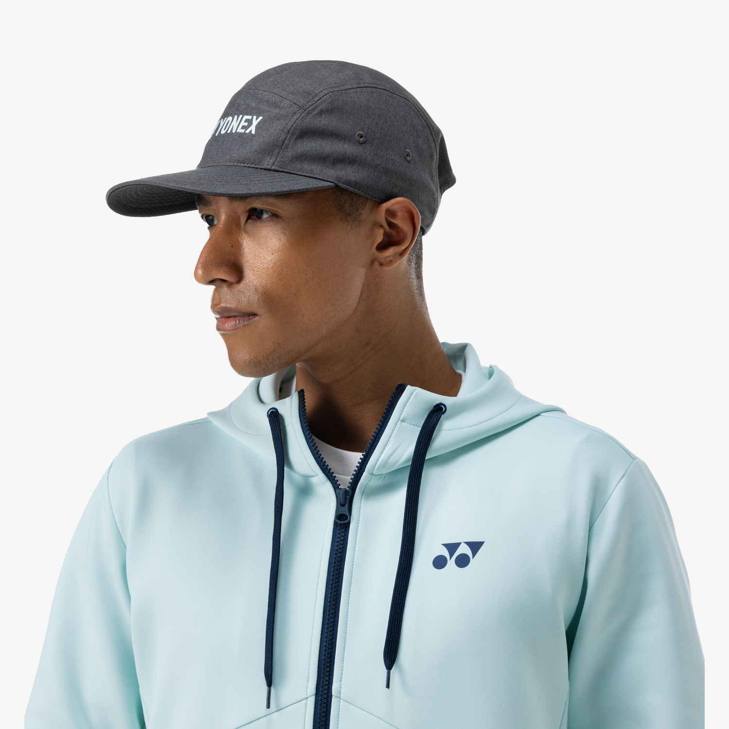 Yonex Unisex Sweat Hoodie 50144 - Crystal Blue | Comfortable Athletic Pullover for Men & Women | Perfect for Gym, Running & Casual Wear