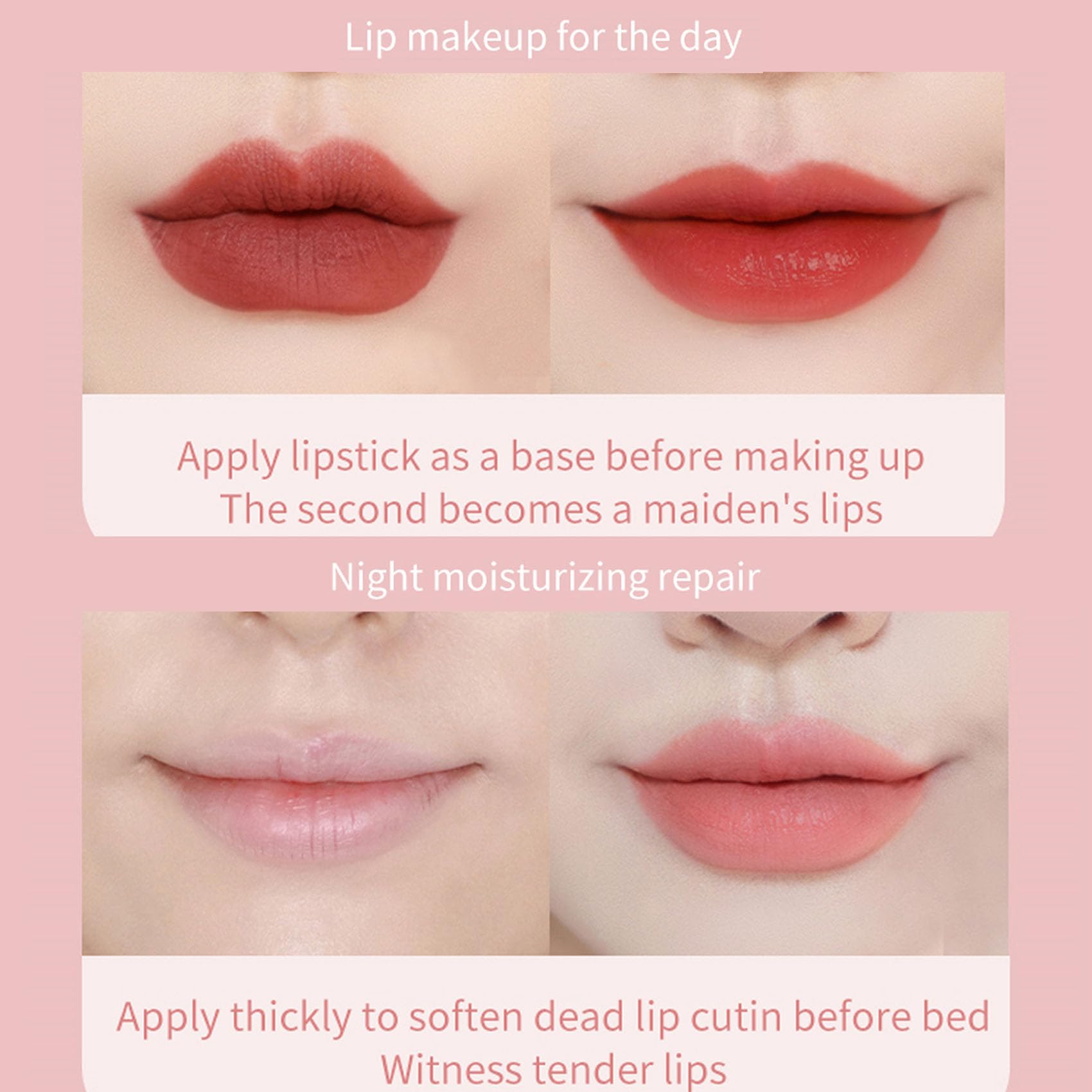 **Overnight Lip Sleeping Mask for Dry, Chapped Lips – Hydrating & Repairing Lip Balm for Women & Men – Long-Lasting Moisturizing Lip Care for Soft, Smooth Lips | Perfect for Nighttime Use & Winter Lip Care**