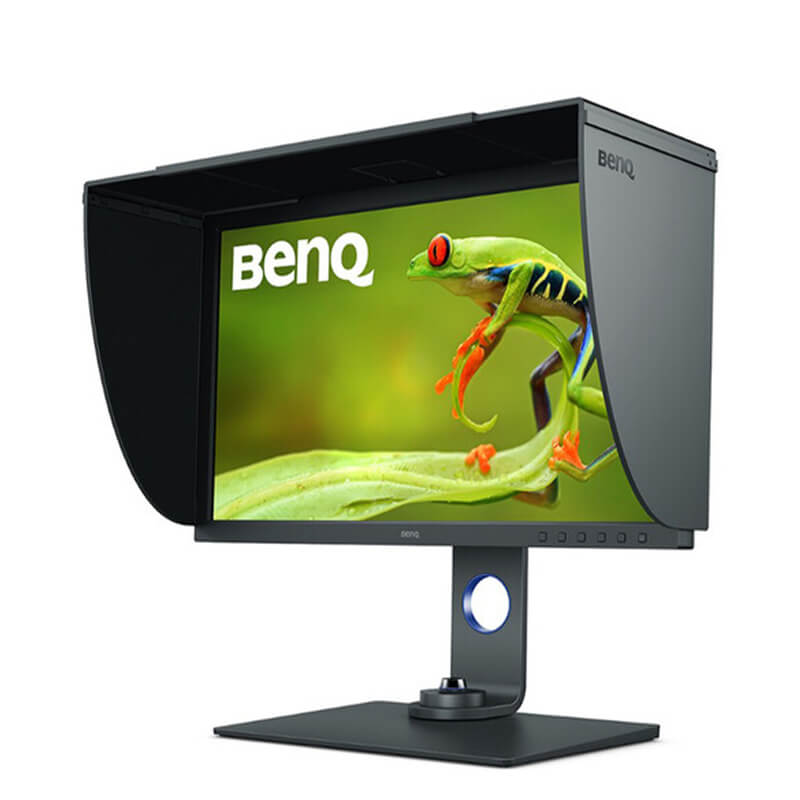 BenQ SW271C 27-Inch 4K UHD IPS Photography Monitor with HDR10 - Professional Color-Accurate Display for Photo Editing, Graphic Design & Video Production