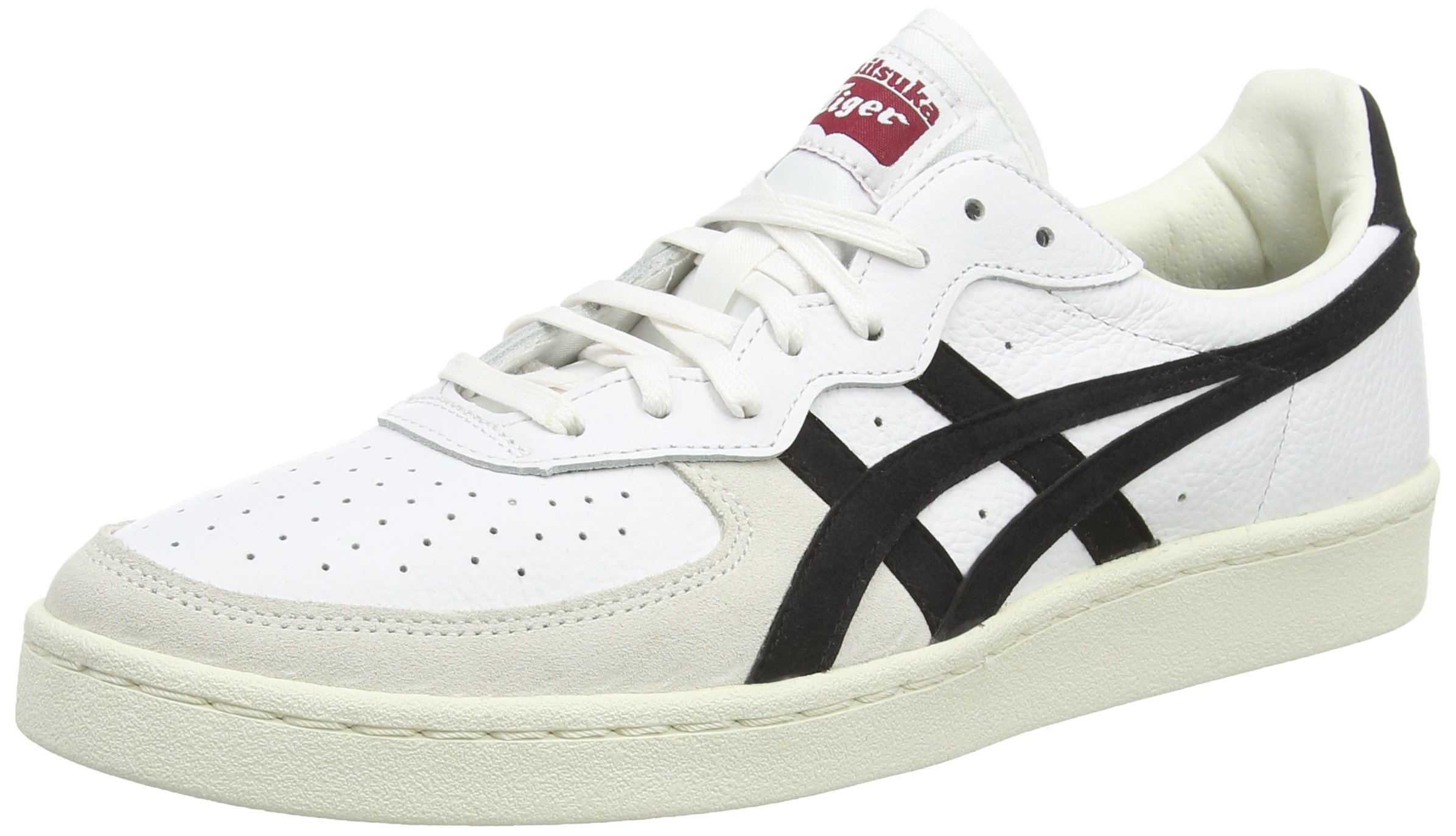 Onitsuka Tiger Men's Mexico 66 Low-Top Sneakers - White/Black (0190) - Size 6 UK - Classic Casual Shoes for Everyday Wear & Street Style Fashion