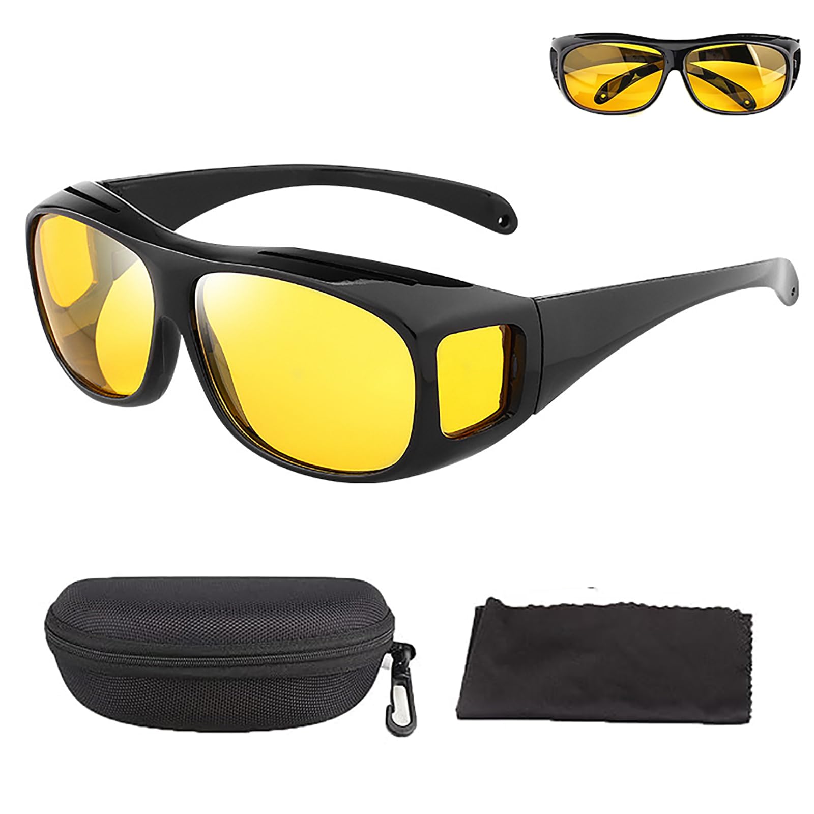Fanyil Night Vision Glasses for Driving - Men & Women - Safe Night Commute