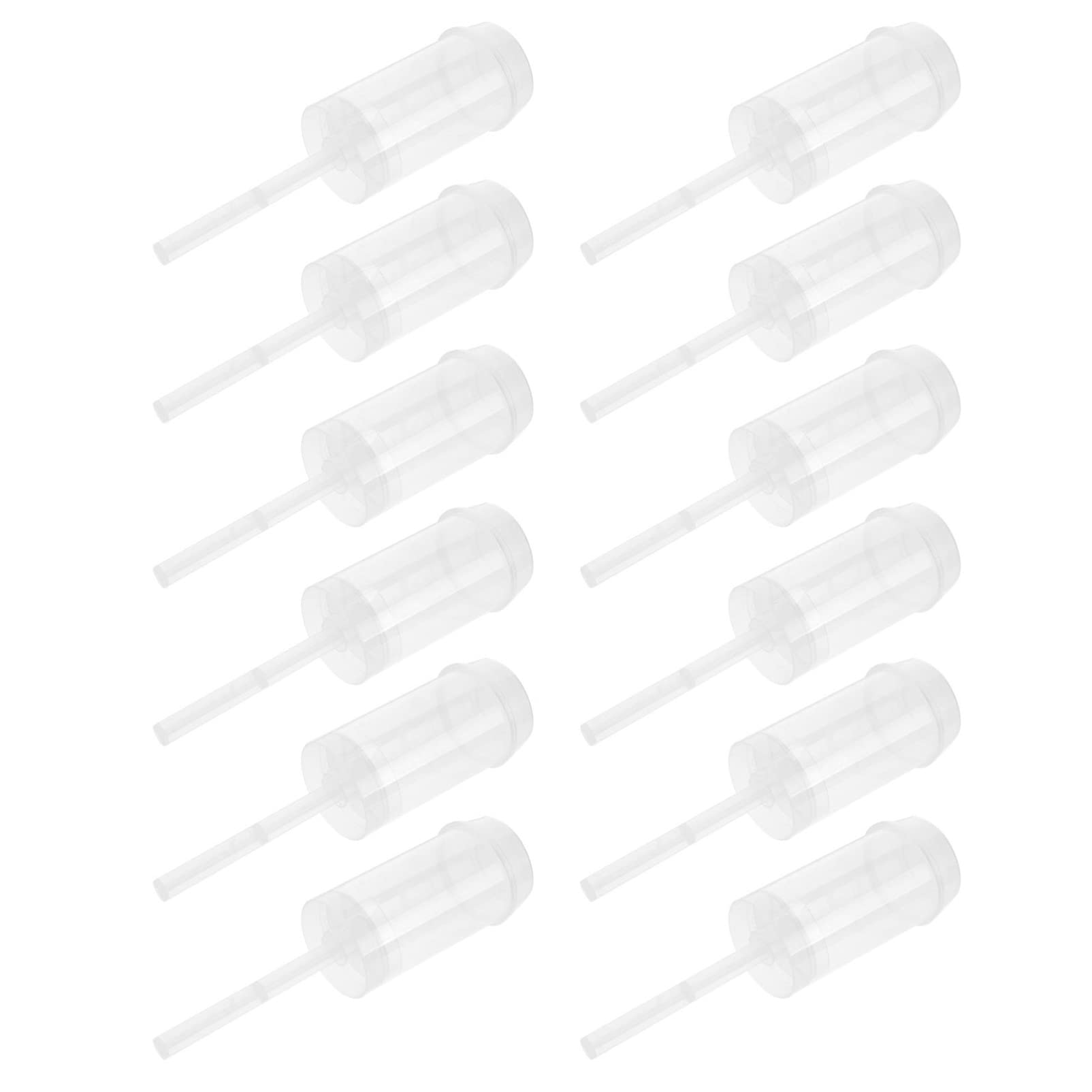 UPKOCH 30-Pack Clear Plastic Cupcake Containers with Lids - Round Push Up Cake Shooter for Cake Pops, Desserts & Freezer Treats - Perfect for Parties, Baking & Food Storage