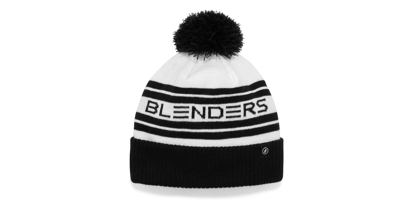 Black Pom Pom Beanie Hat for Women - Soft Winter Knit Beanie with Faux Fur Ball - Cozy and Stylish for Cold Weather, Outdoor Activities, and Casual Wear
