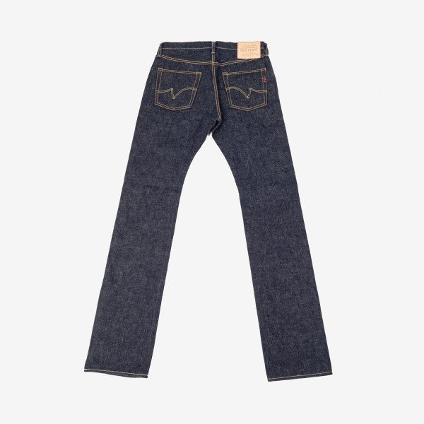 IH 555S 18oz Vintage Selvedge Denim Super Slim Cut Jeans for Men - Indigo Raw Denim, High-Quality Japanese Selvedge, Skinny Fit - Perfect for Casual Wear, Street Style & Vintage Fashion