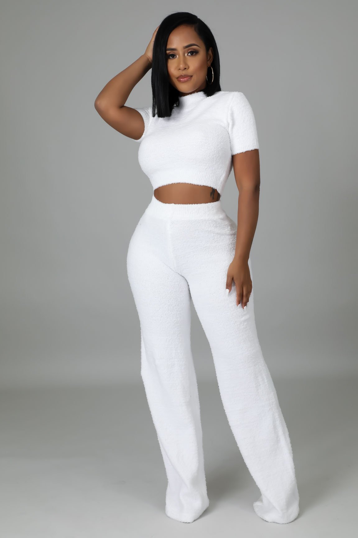 Kiara Comfy Pant Set - Soft & Stretchy Lounge Pants for Women | Perfect for Yoga, Sleepwear & Home Relaxation