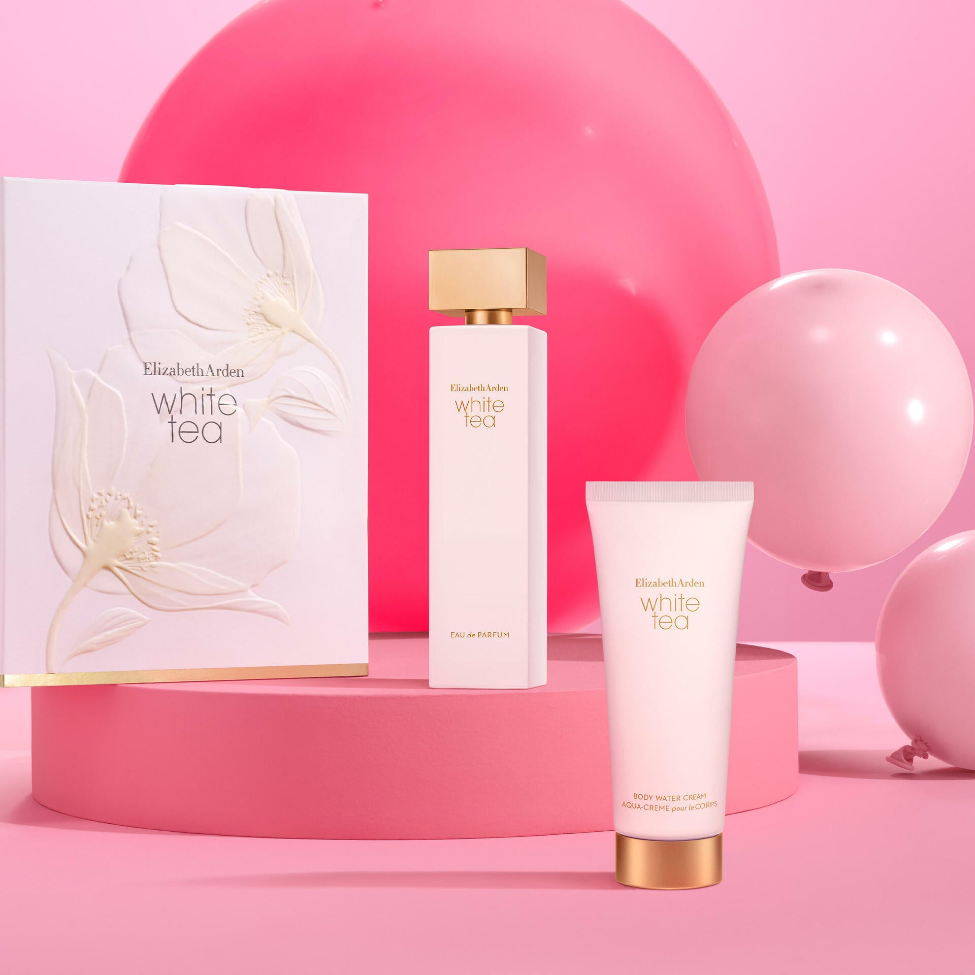 Premium White Tea Eau De Parfum 3.3oz (100ml) - 2 Piece Luxury Fragrance Gift Set for Women | Floral Citrus Scent | Perfect for Daily Wear, Office & Special Occasions