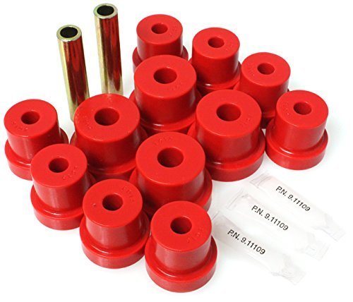Energy Suspension 3.2103R Polyurethane Spring Bushing Kit for GM Vehicles - Improved Handling & Ride Comfort - Perfect for Chevy, GMC Truck & SUV Suspension Upgrades