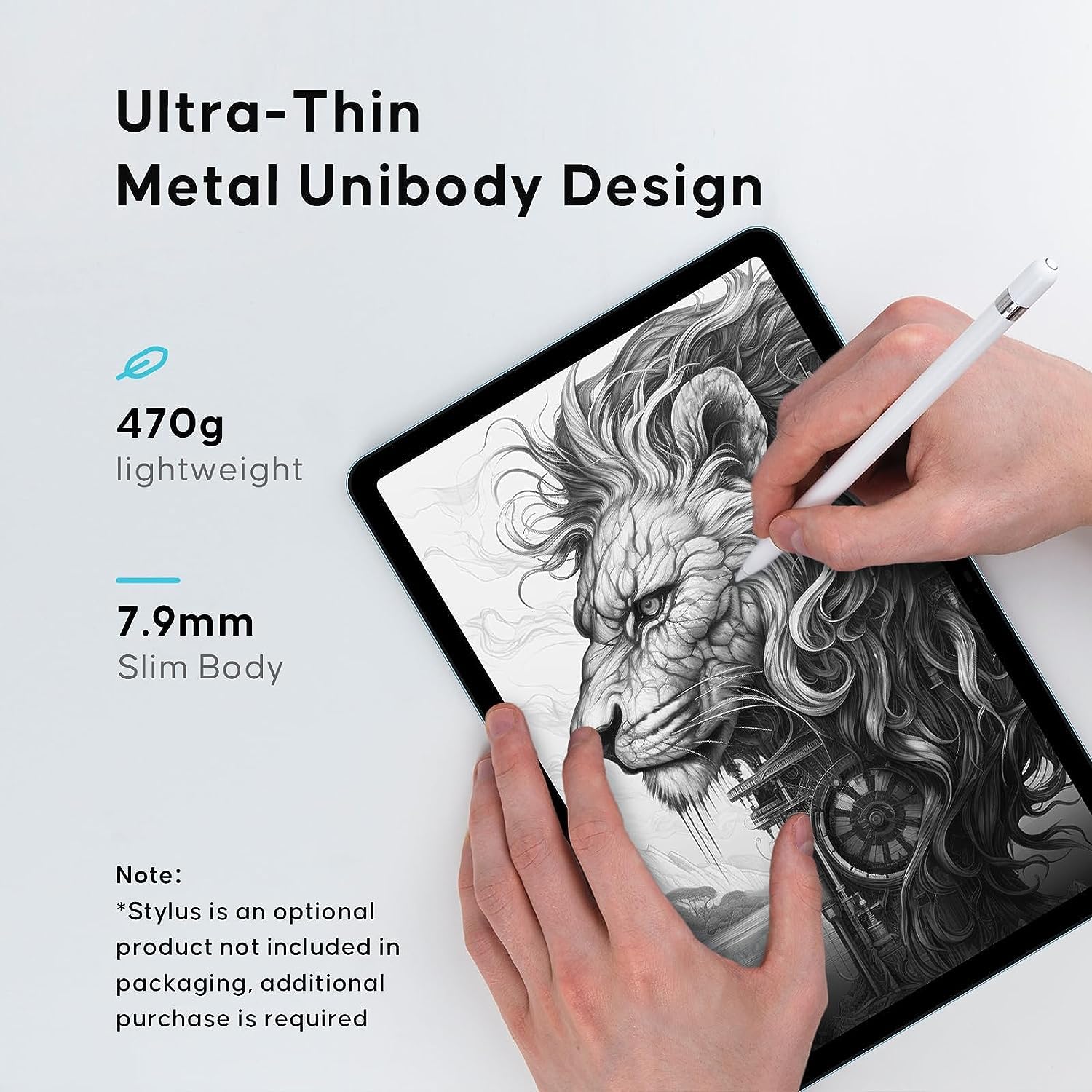 DOOGEE Tablet 10.1 Inch Android 11 Tablet PC, 4GB RAM 64GB ROM, Dual SIM 4G LTE, 8000mAh Battery - Perfect for Work, Study, and Entertainment
