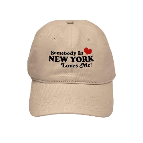 Khaki - Somebody in New York Loves Me Cap