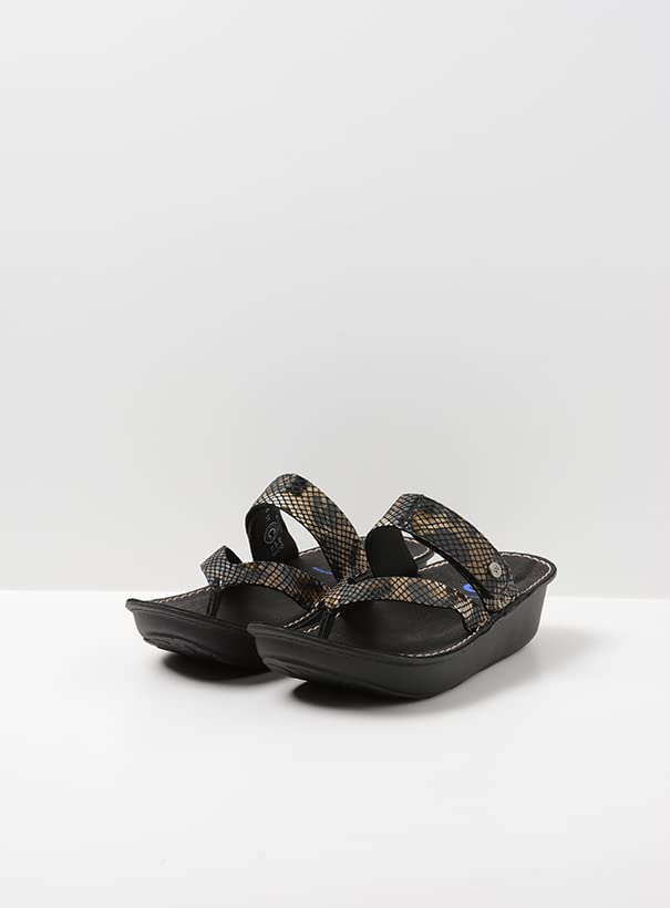 Wolky Women's Comfortable Flat Sandals - Lightweight & Supportive Summer Shoes for Walking, Travel & Beach Vacations