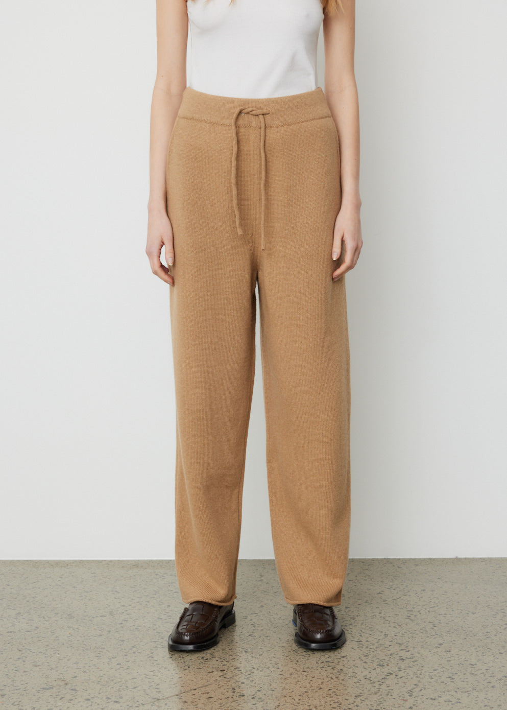 Soft & Cozy Alpaca Blend Easy Pants for Women - Comfortable Lounge Pants for Home, Yoga & Travel