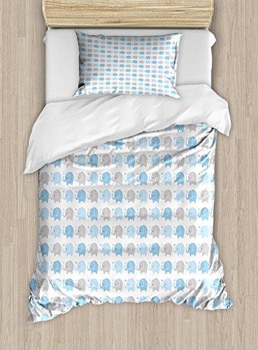 Blue Pale Blue and Grey