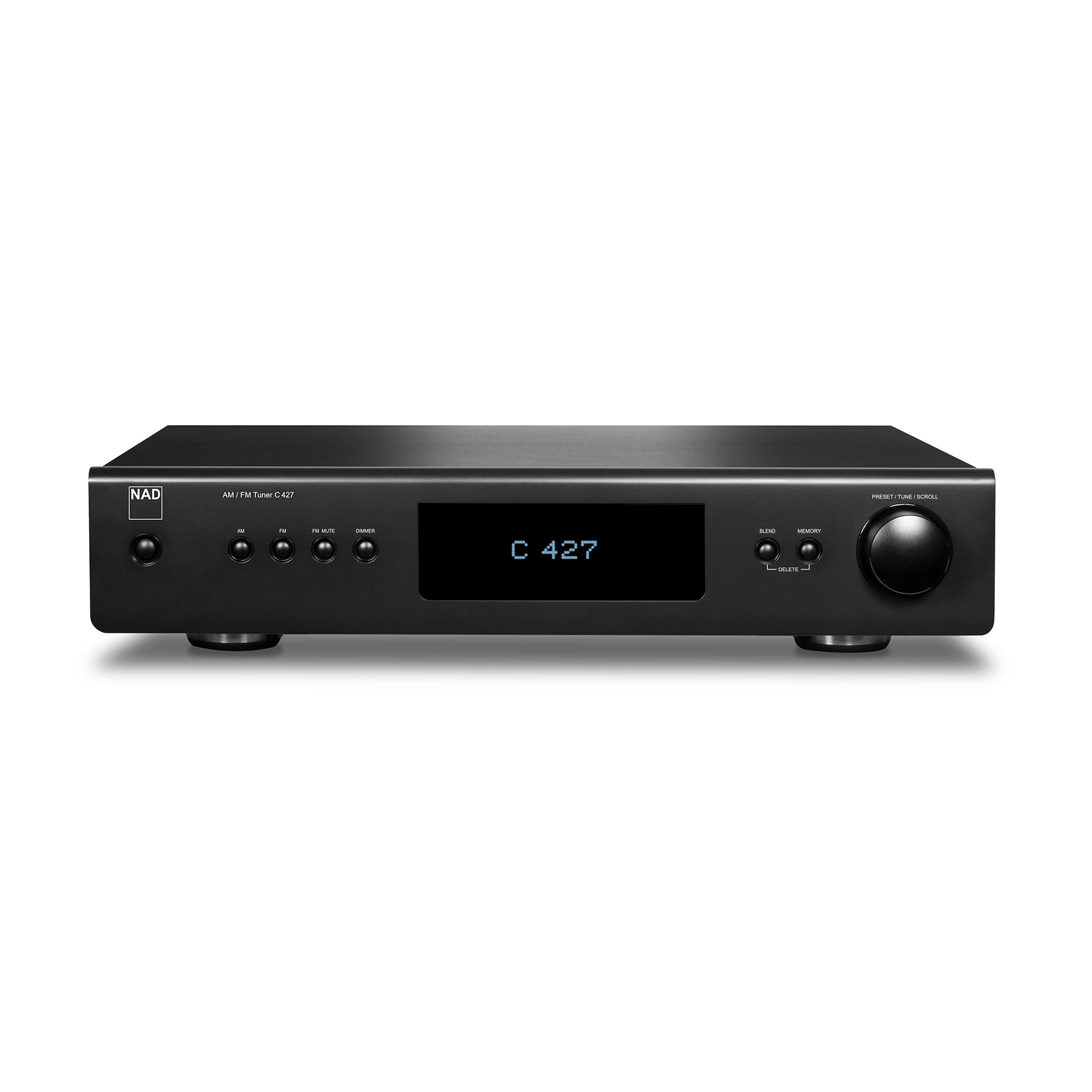 NAD C427 AM/FM Stereo Tuner - High-Fidelity Radio Receiver for Home Audio Systems | Perfect for Music Lovers & Audiophiles
