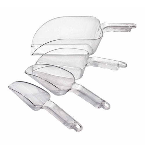 Premium 6 oz Ice Scoop - Stainless Steel Kitchen Tool for Bars, Restaurants & Home Use - Perfect for Cocktails, Smoothies & Cold Beverages