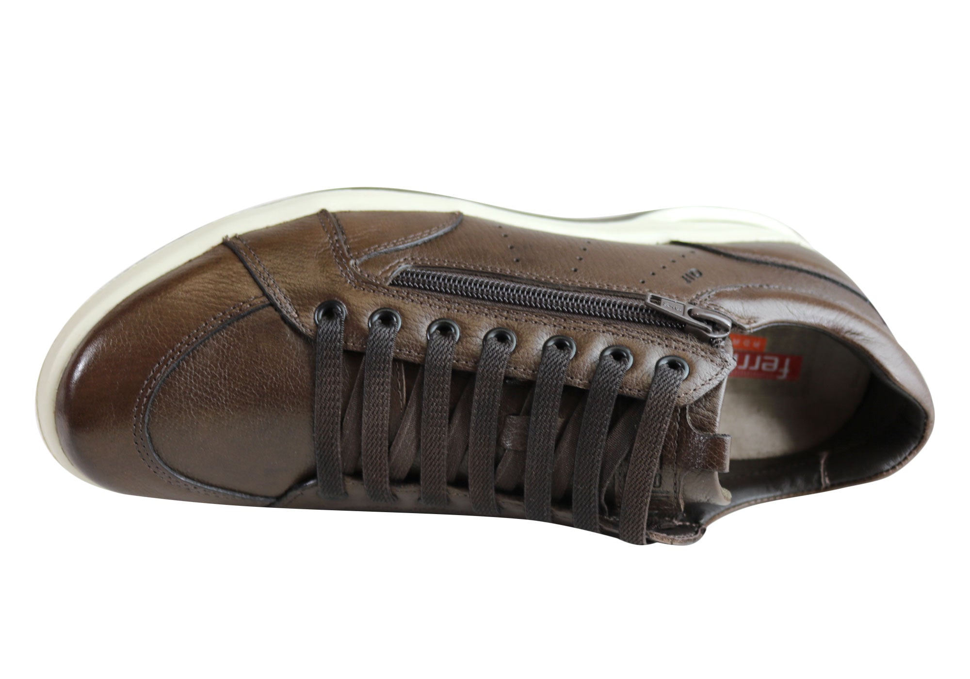 Ferricelli Harley Men's Comfortable Slip-On Casual Shoes - Brazilian Made Leather Loafers for Work, Travel & Everyday Wear
