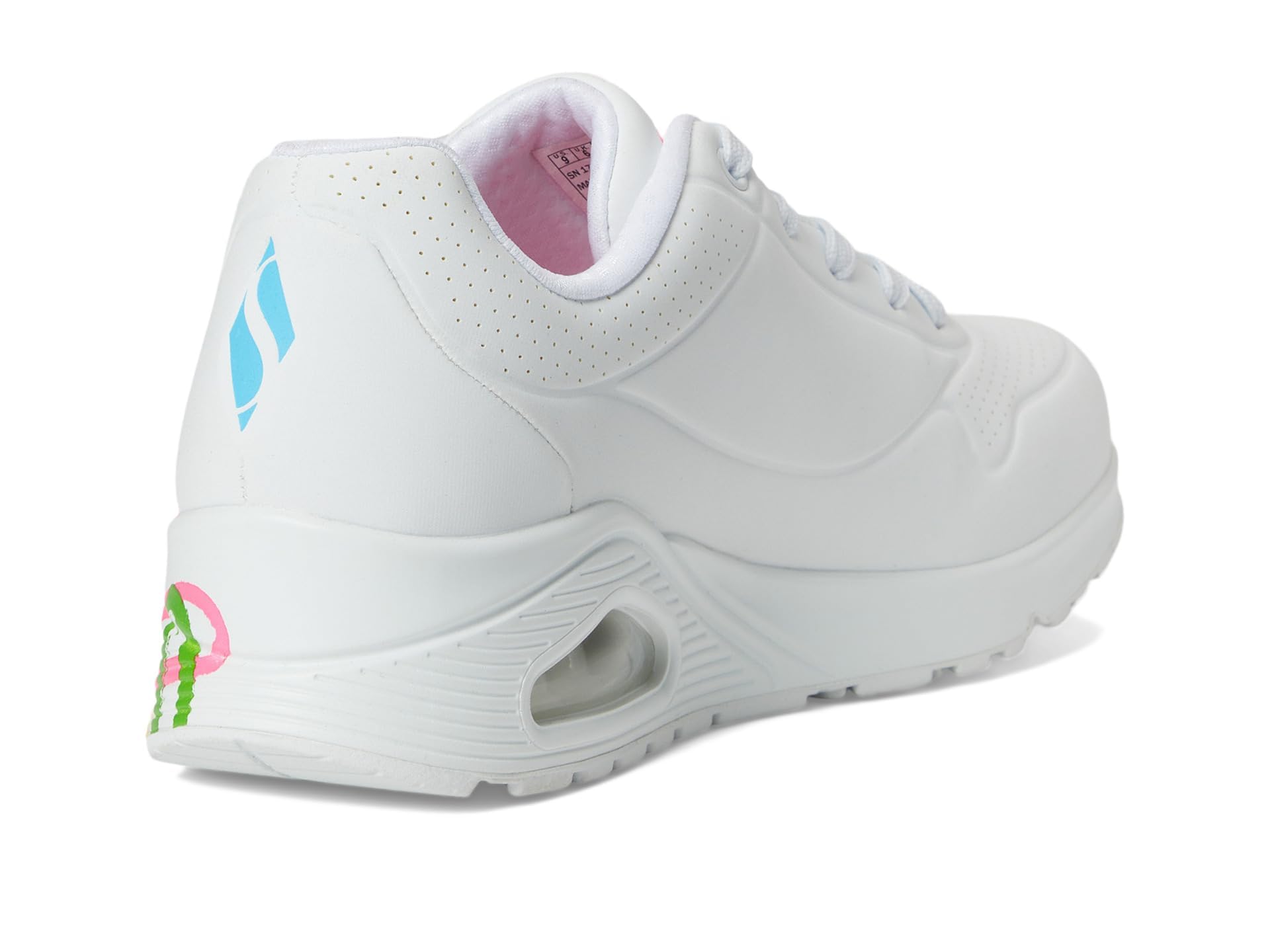 Skechers Women's James Goldcrown Uno Sneakers - Fashion Casual Shoes with Love Design for Walking, Running & Everyday Wear