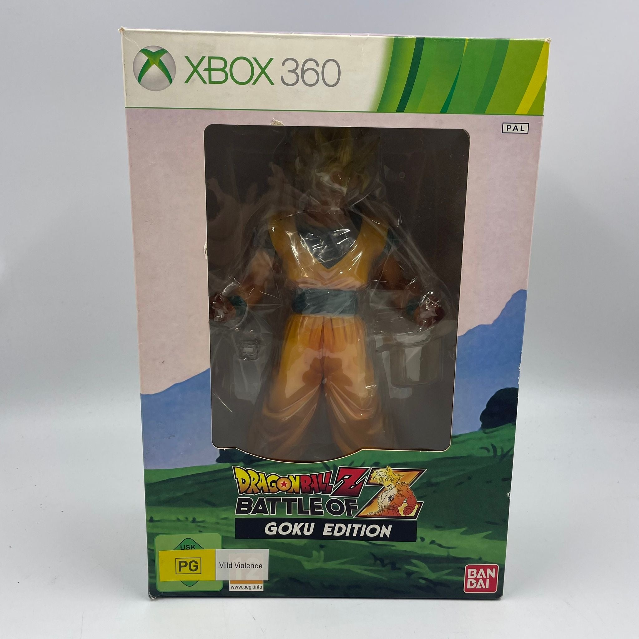 Dragon Ball Z Battle of Z Goku Edition Action Figure for Xbox 360 - Perfect for Gaming Collectors and Anime Fans Display