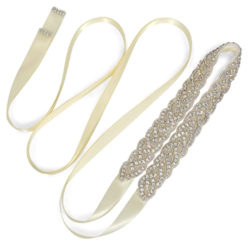 09-silver, Ivory Yellow Organza