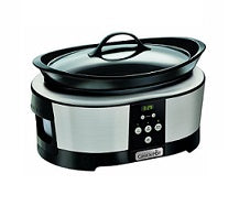 Crock Pot SCCPBPP605 060 5.7L Slow Cooker 220V - Perfect for Family Dinners, Meal Prep & Holiday Cooking