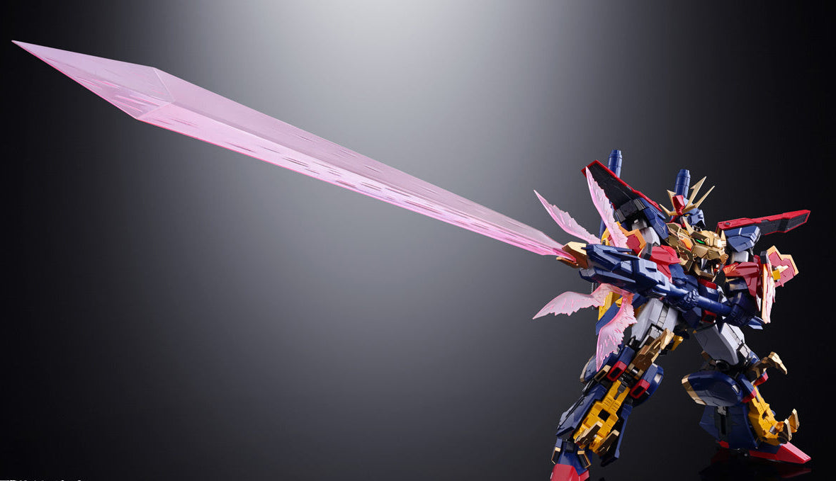 Bandai Soul of Chogokin GX-113 Gundam Tryon 3 Build Fighters Try Action Figure - High-Quality Collectible Robot Model for Anime Fans & Display