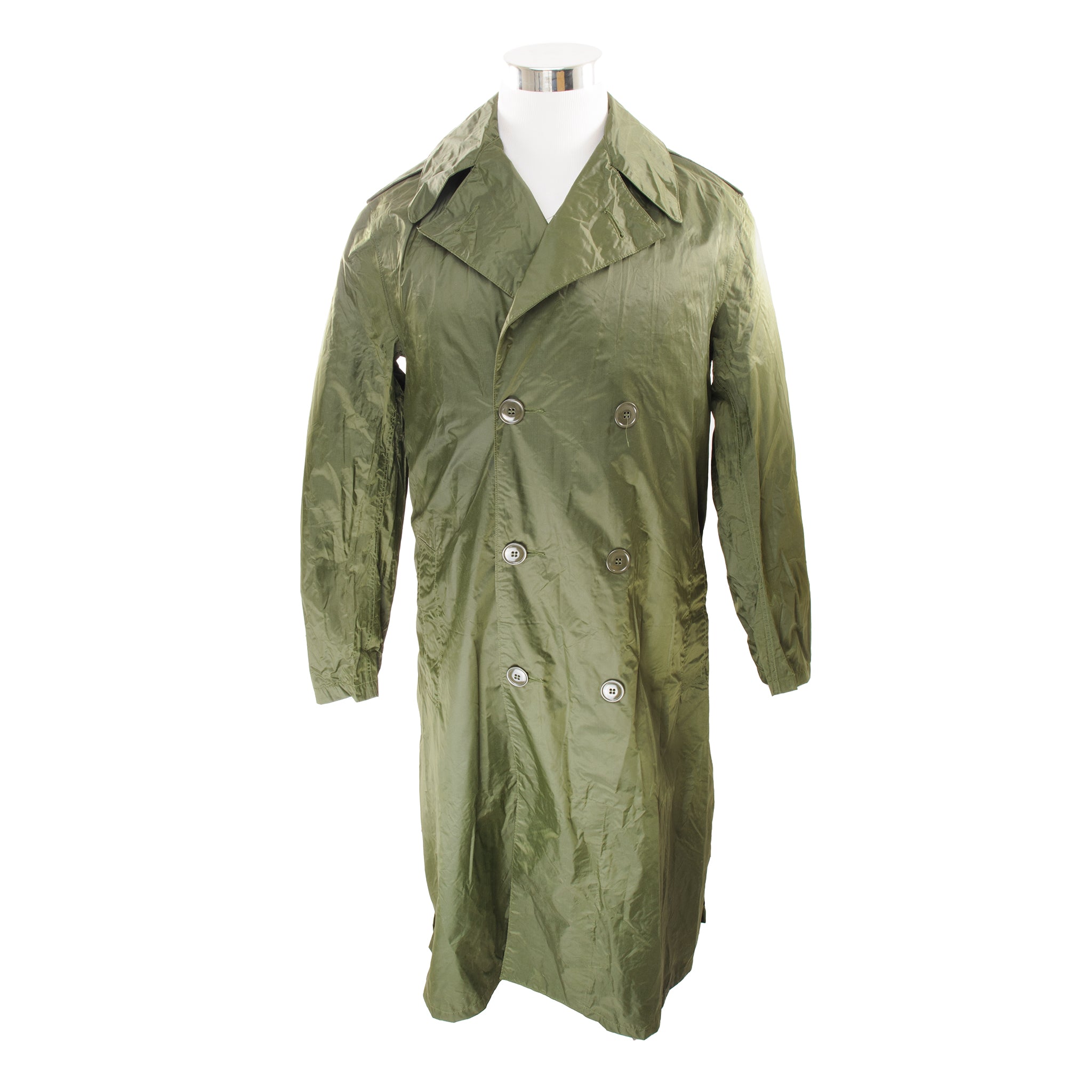 Vintage US Army Vietnam War Rain Coat 1967 - Size 36 Long | Military Surplus Jacket for Outdoor, Hiking & Reenactment