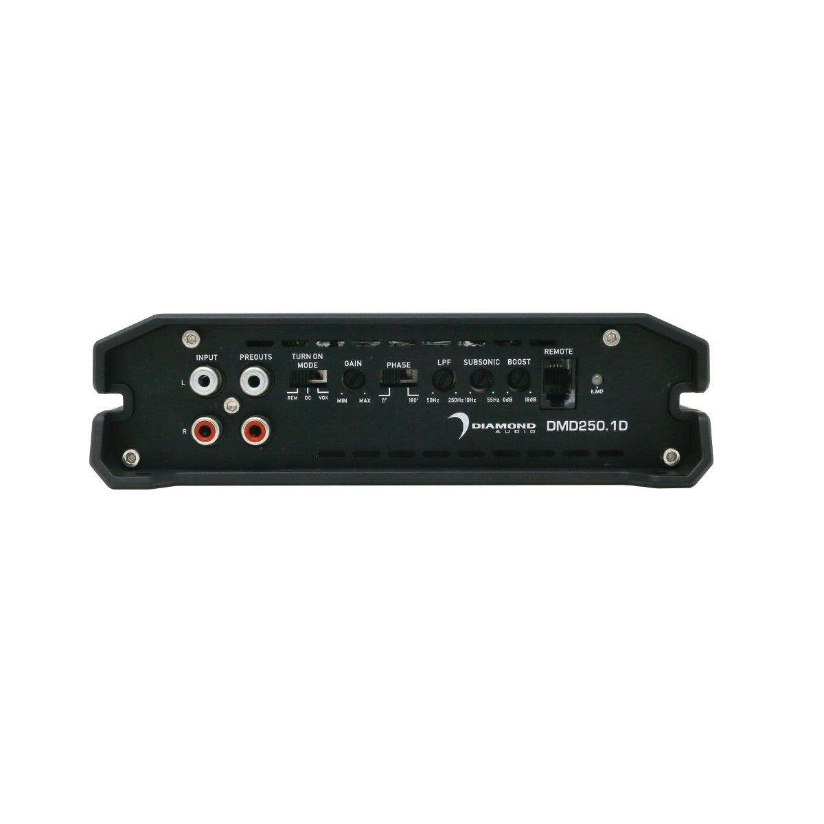 DMD250.1D 1 Channel Mono Block Class D Amplifier - High Power Car Audio Amp for Subwoofers & Speakers | Perfect for Car Stereo Systems & Home Theater Setups