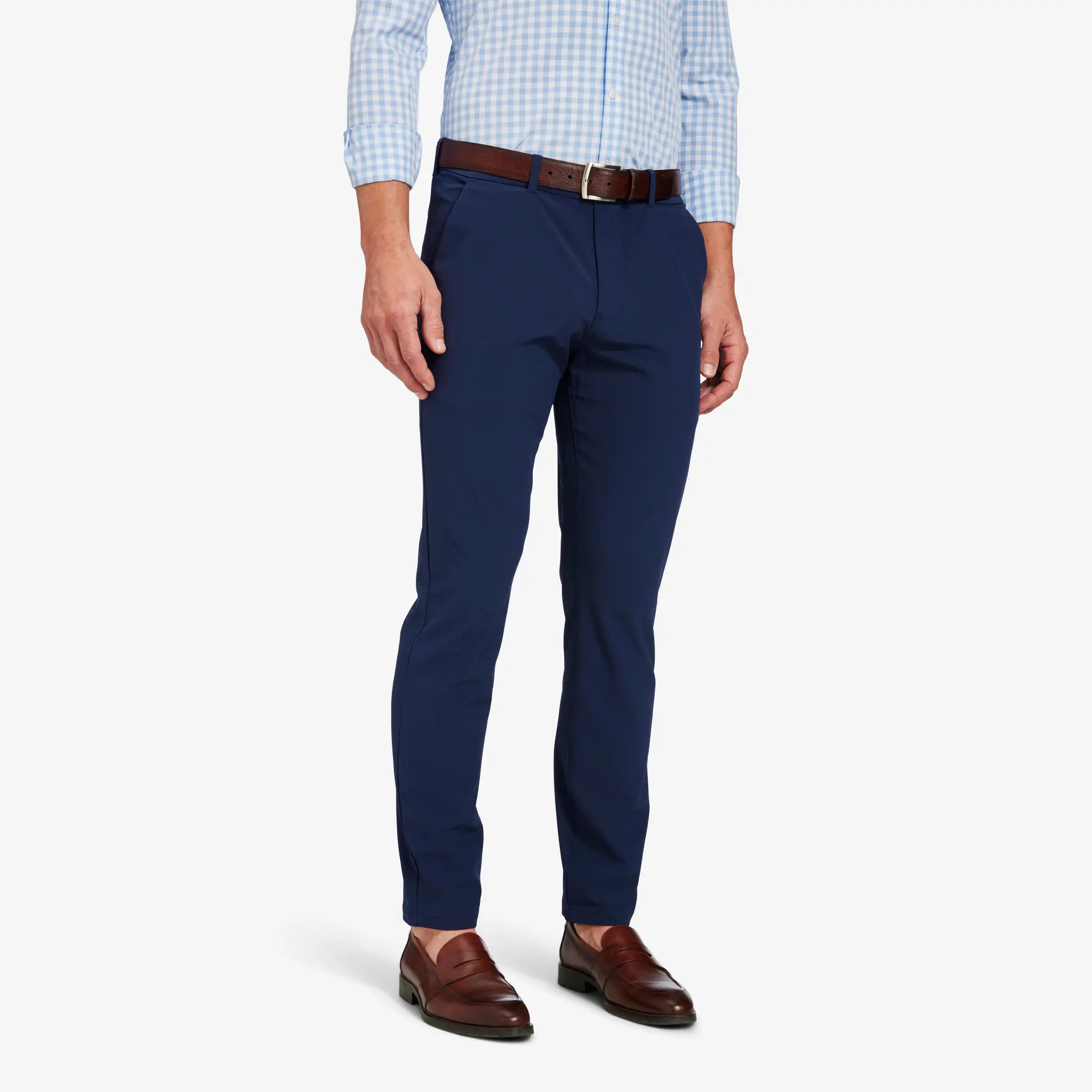 Helmsman Chino Pants for Men - Classic Slim Fit Comfortable Casual Trousers | Perfect for Office, Travel & Everyday Wear