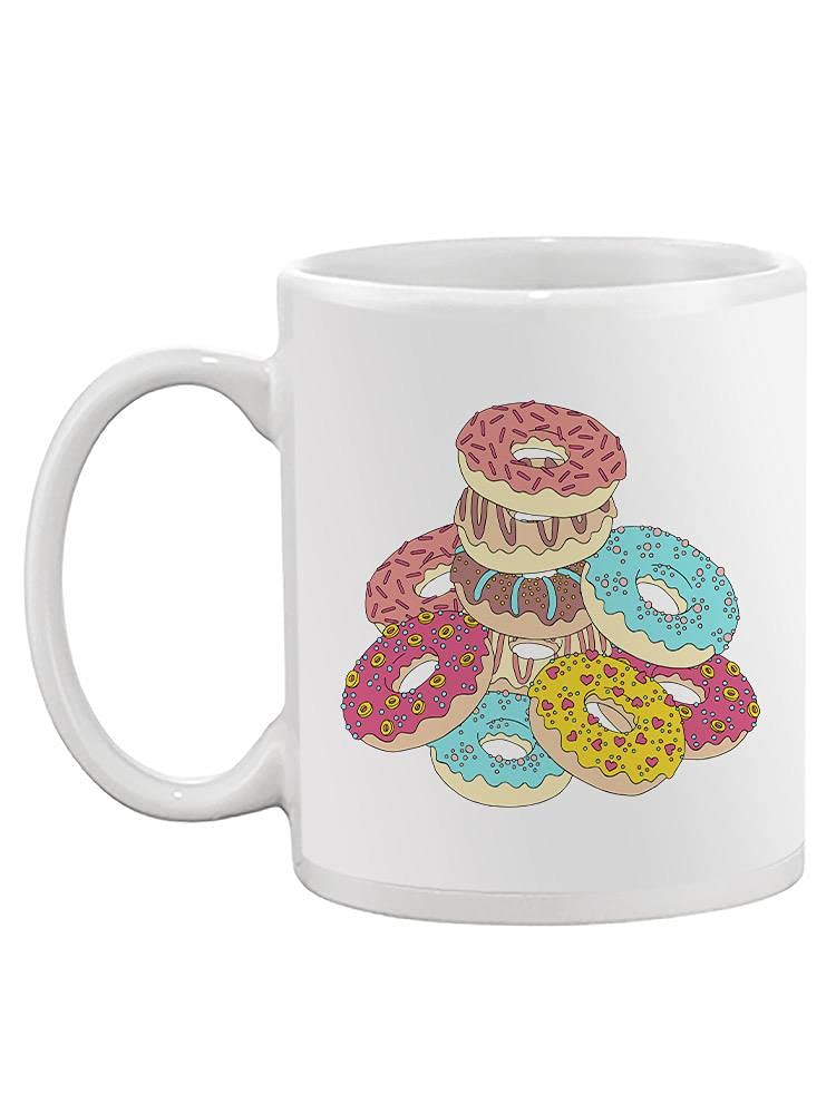 Unisex Donut Mug - Fun & Stylish Coffee Cup for Home, Office, or Gift - Perfect for Donut Lovers & Coffee Enthusiasts