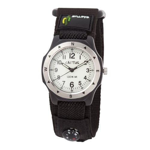 Cactus Navigator Kids Boys Water Resistant Watch with Compass - Outdoor Adventure Sports & Hiking Gear for Children