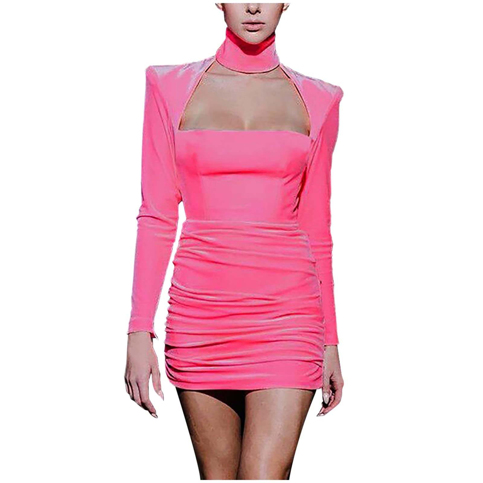Sexy Low-Cut Square Neck Mini Cocktail Dress for Women - Corset Party Dress, Formal Evening Gown for Nightclub, Date Night & Special Occasions
