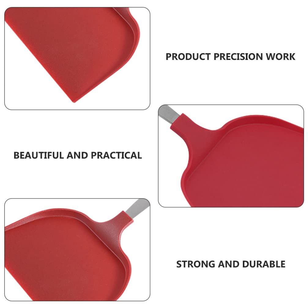 Premium Stainless Steel Pizza Peel with Nylon Handle - Multi-Functional Pizza Spatula for Baking, Serving & Cake Decorating - Ideal for Home Kitchens, Pizzerias & Bakeries