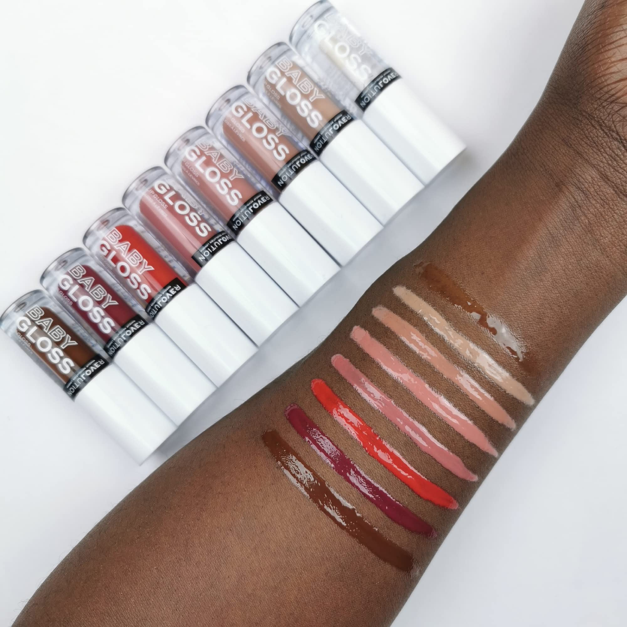 Revolution Relove Lip Gloss - Baby Gloss-Glam Hydrating & Shiny Lip Gloss for Women | Perfect for Daily Wear, Date Night & Special Occasions