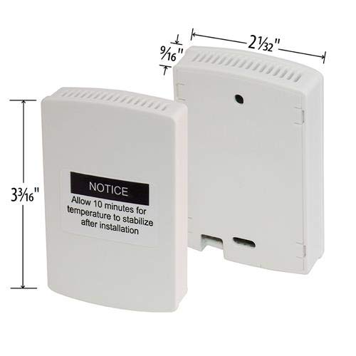 Trane Service First ZSENS930AW00MA Remote Indoor Temperature Sensor - HVAC System Monitoring for Home & Office Comfort